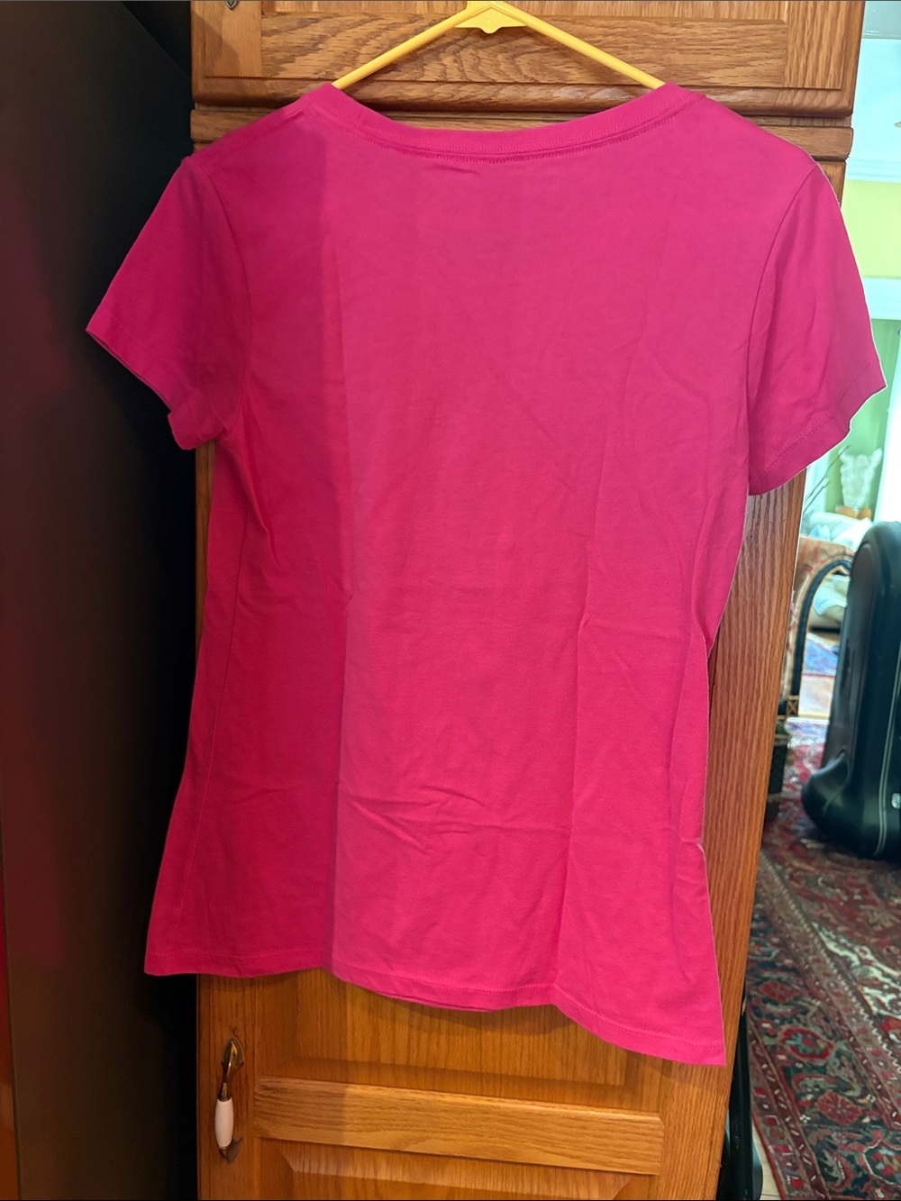 Reel Legends Hot Pink Logo Tee - Picture 3 of 3